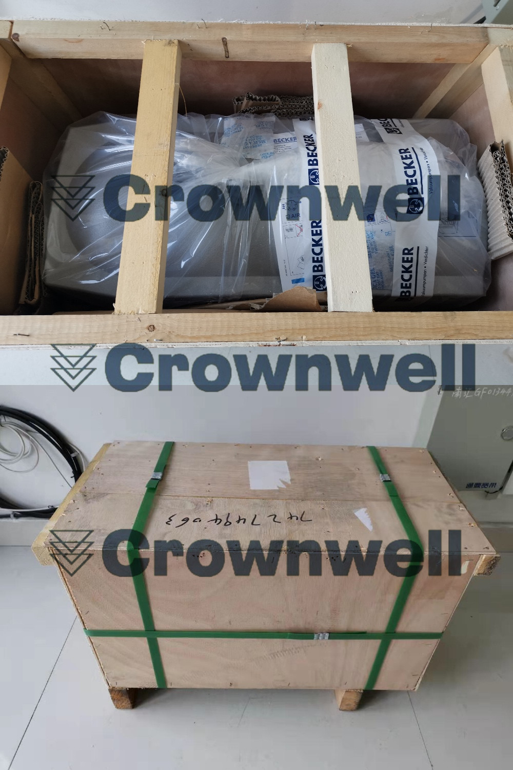 отгрузка Crownwell по Беккер Вакуумный насос VT4.40 1 SET